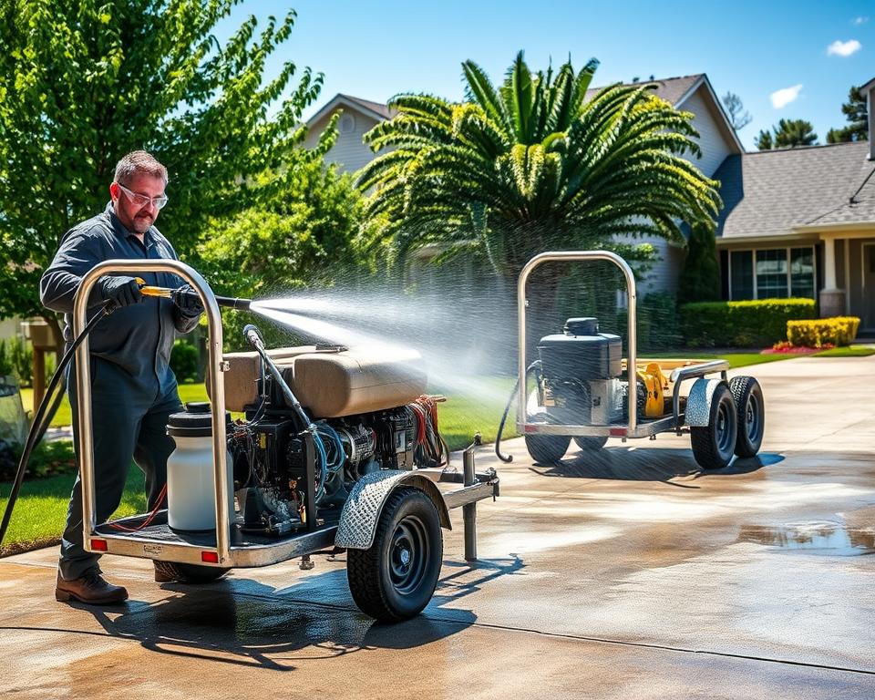 deck pressure washing Roswell