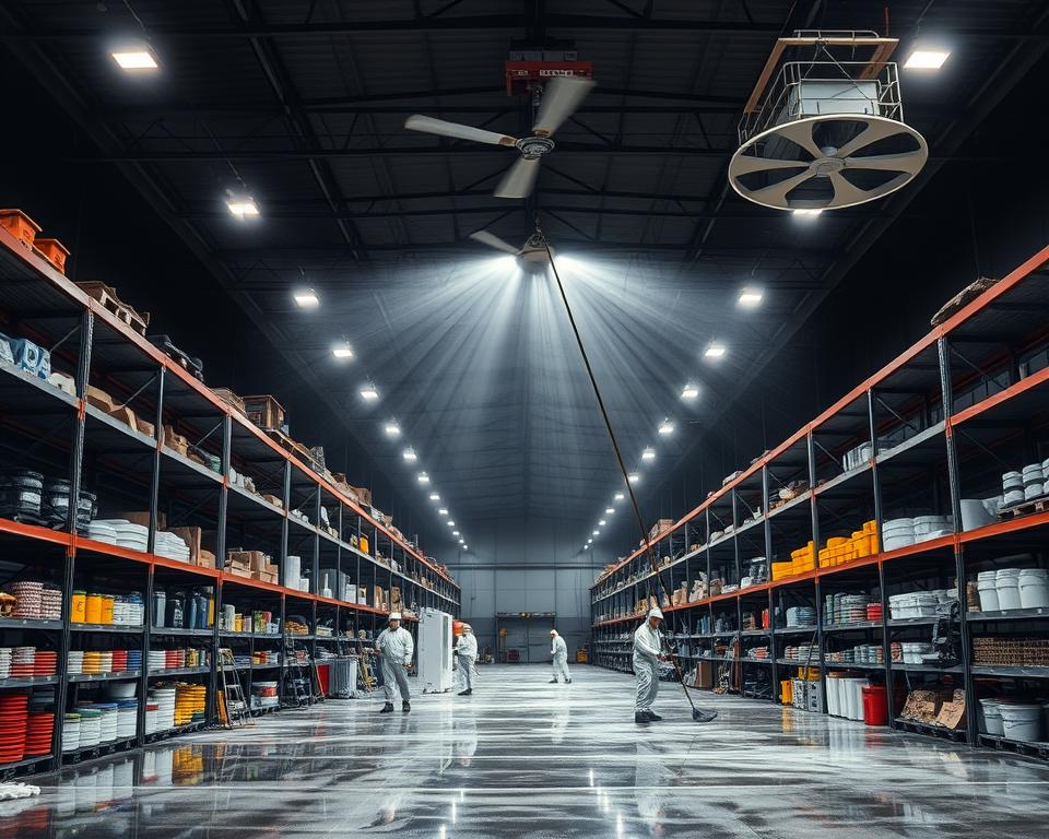 warehouse cleaning services