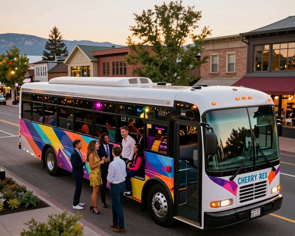 Charter Bus Cherry Creek Colorado