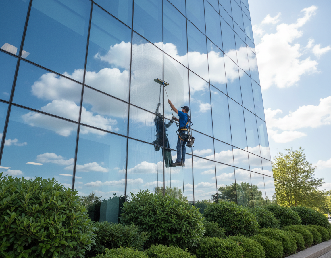 Crystal-Clear Window Cleaning In Westerville OH